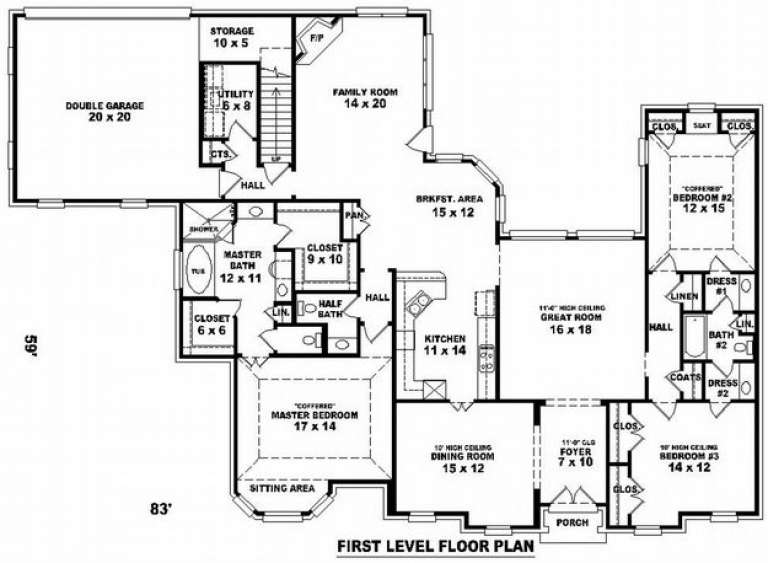 House Plan House Plan #9816 Drawing 1