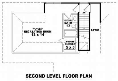 Floorplan 2 for House Plan #053-01946