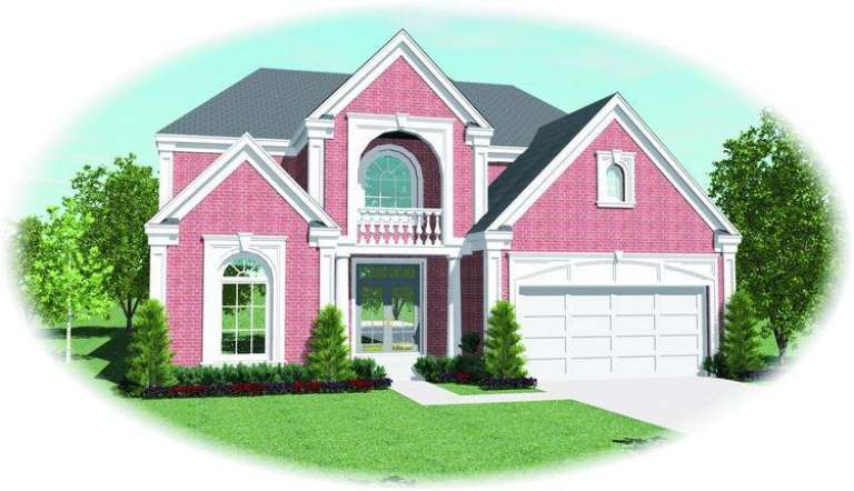 House Plan House Plan #9818 Front Elevation