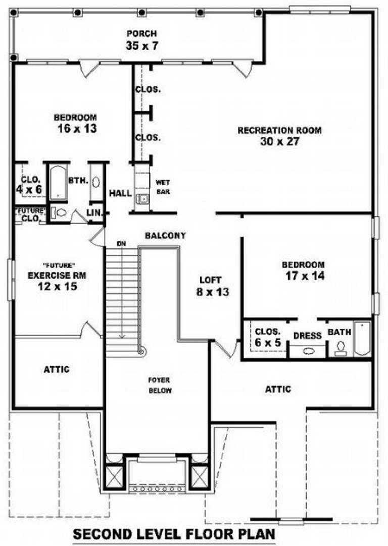 House Plan House Plan #9818 Drawing 2