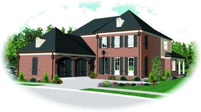 Traditional House Plan #053-01952 Elevation Photo