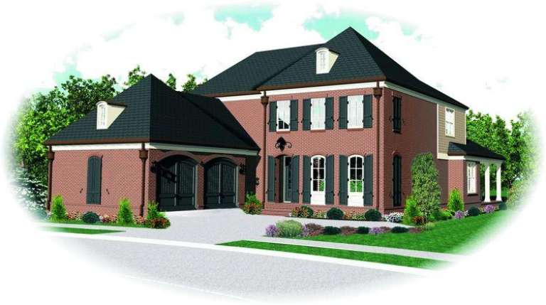 House Plan House Plan #9823 Front Elevation