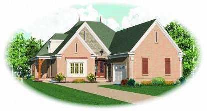 4 Bed, 3 Bath, 3030 Square Foot House Plan - #053-01954