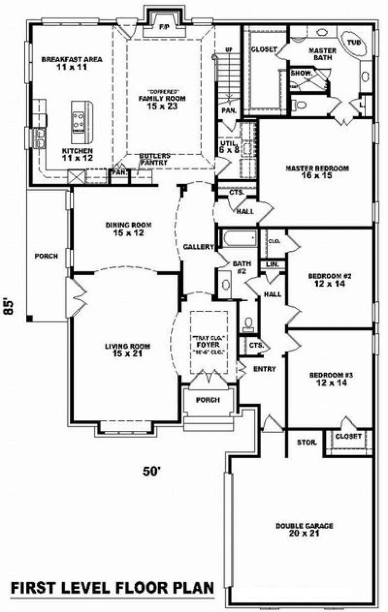 House Plan House Plan #9825 Drawing 1