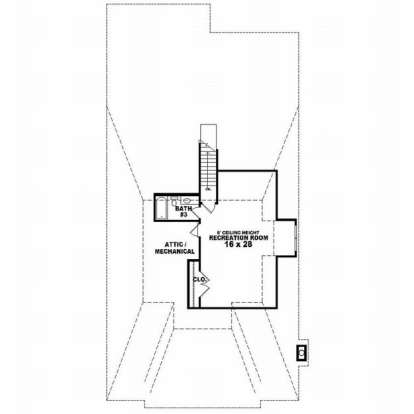 Floorplan 2 for House Plan #053-01957