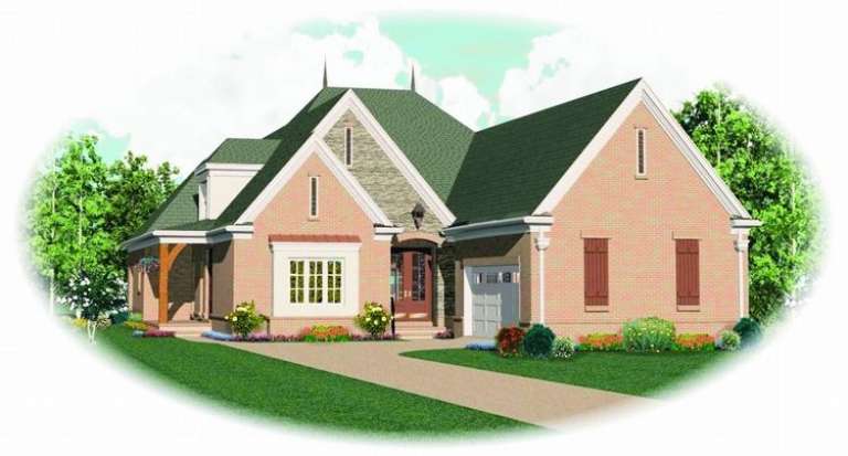 House Plan House Plan #9829 Front Elevation