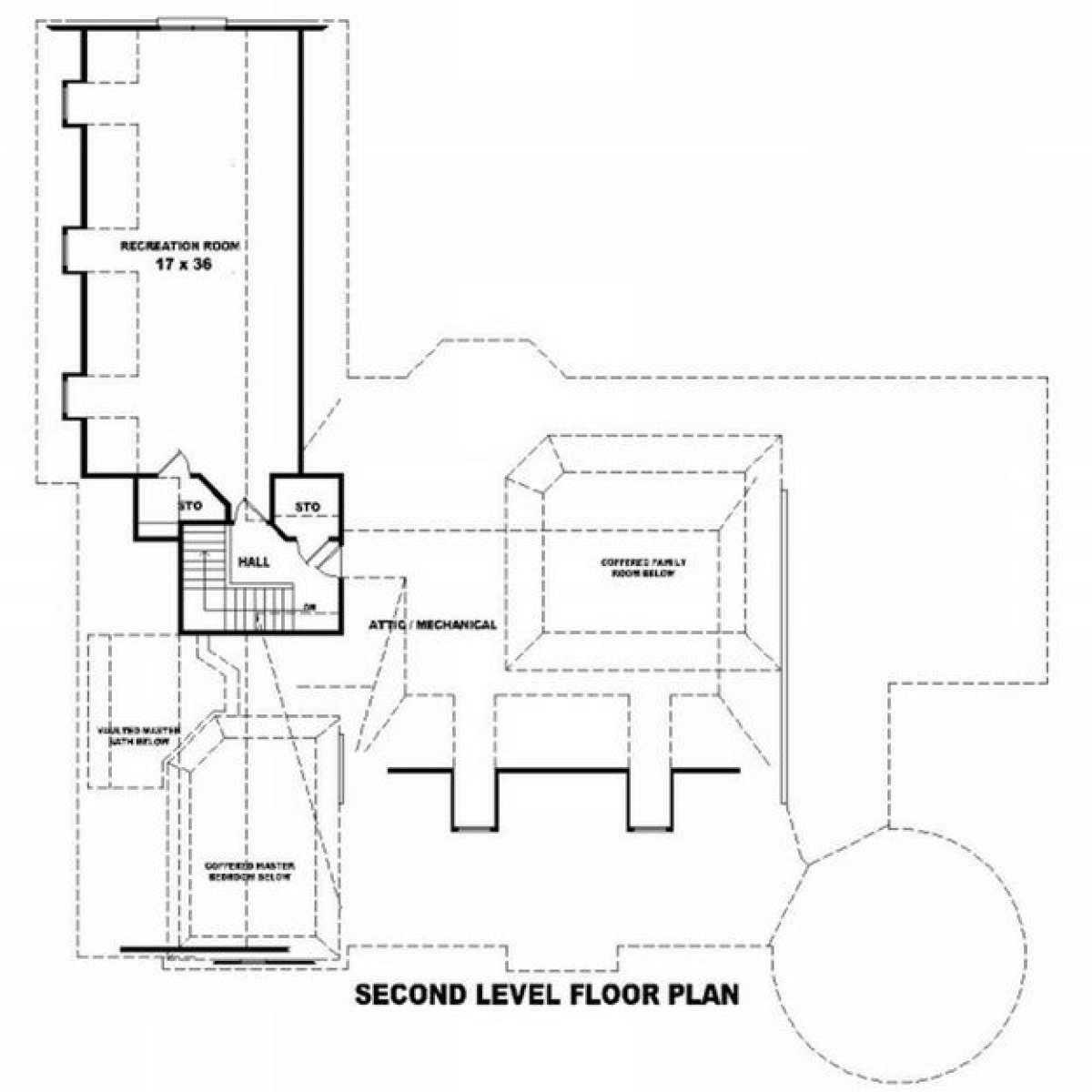 Floorplan 2 for House Plan #053-01963