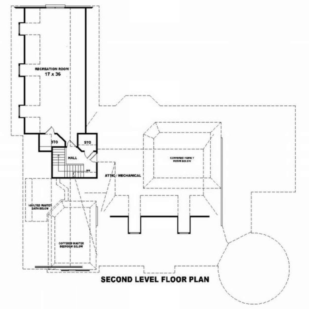 Floorplan 2 for House Plan #053-01964