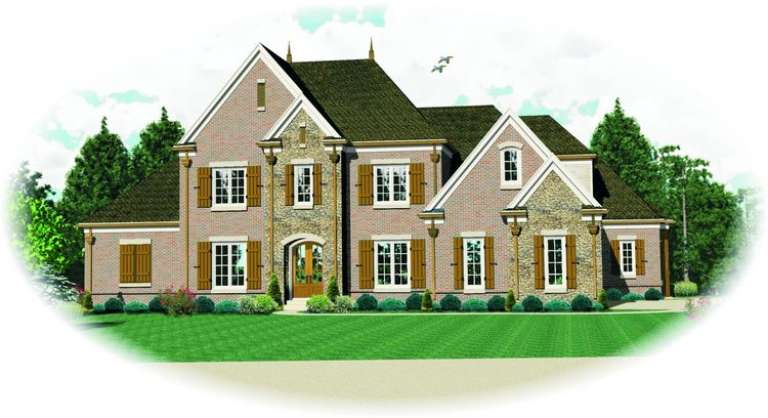 House Plan House Plan #9838 Front Elevation