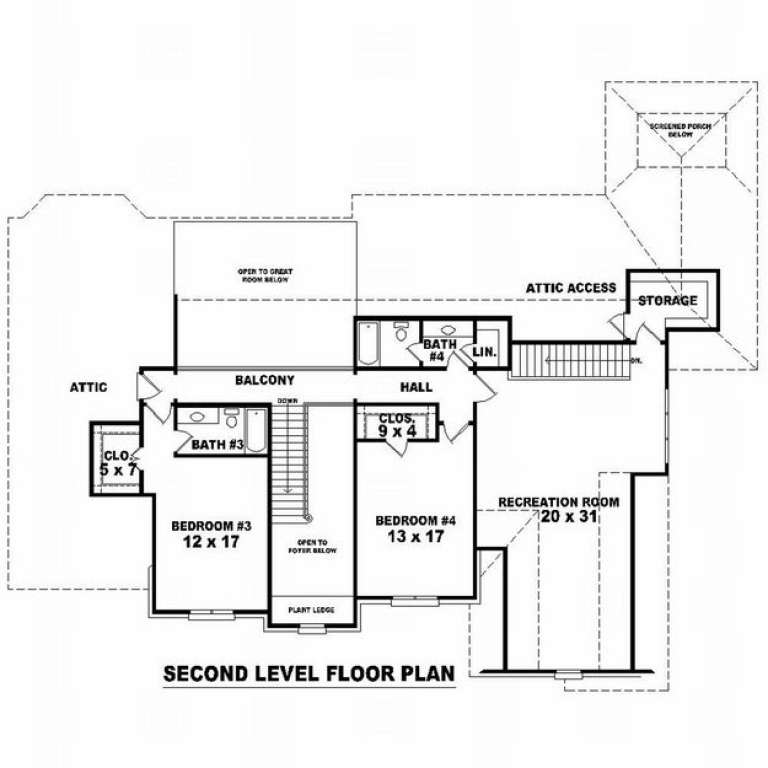 House Plan House Plan #9838 Drawing 2