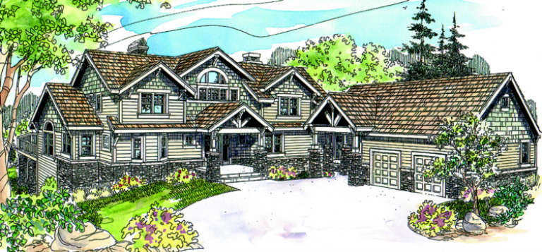 House Plan House Plan #984 Front Elevation
