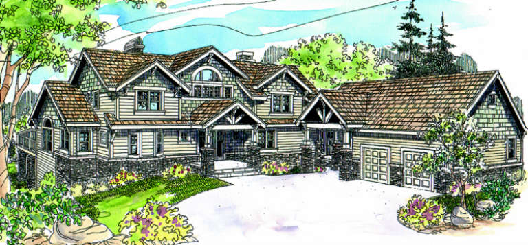 House Plan House Plan #984 Front Elevation