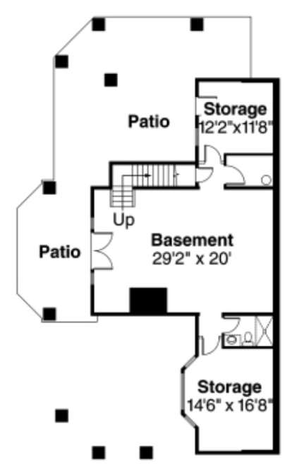 Floorplan 3 for House Plan #035-00308