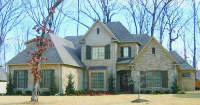 5 Bed, 4 Bath, 4467 Square Foot House Plan - #053-01979