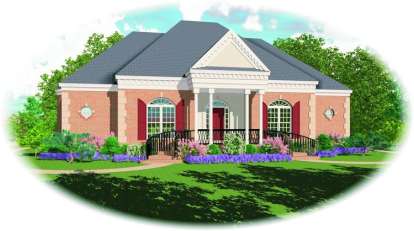 3 Bed, 2 Bath, 2753 Square Foot House Plan - #053-01984