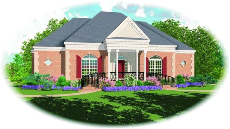 House Plan House Plan #9855 Front Elevation