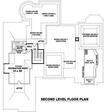 Floorplan 2 for House Plan #053-01986