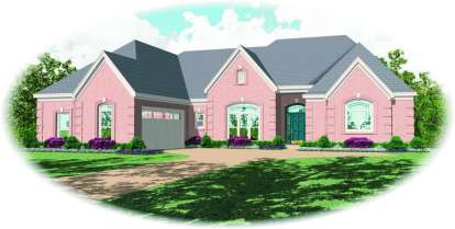 3 Bed, 3 Bath, 3271 Square Foot House Plan - #053-01987