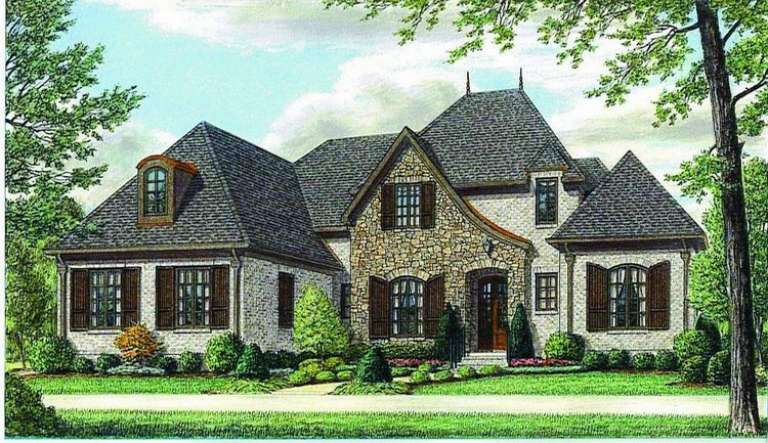 House Plan House Plan #9860 Front Elevation