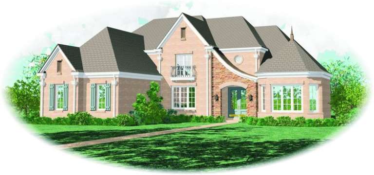 House Plan House Plan #9862 Front Elevation