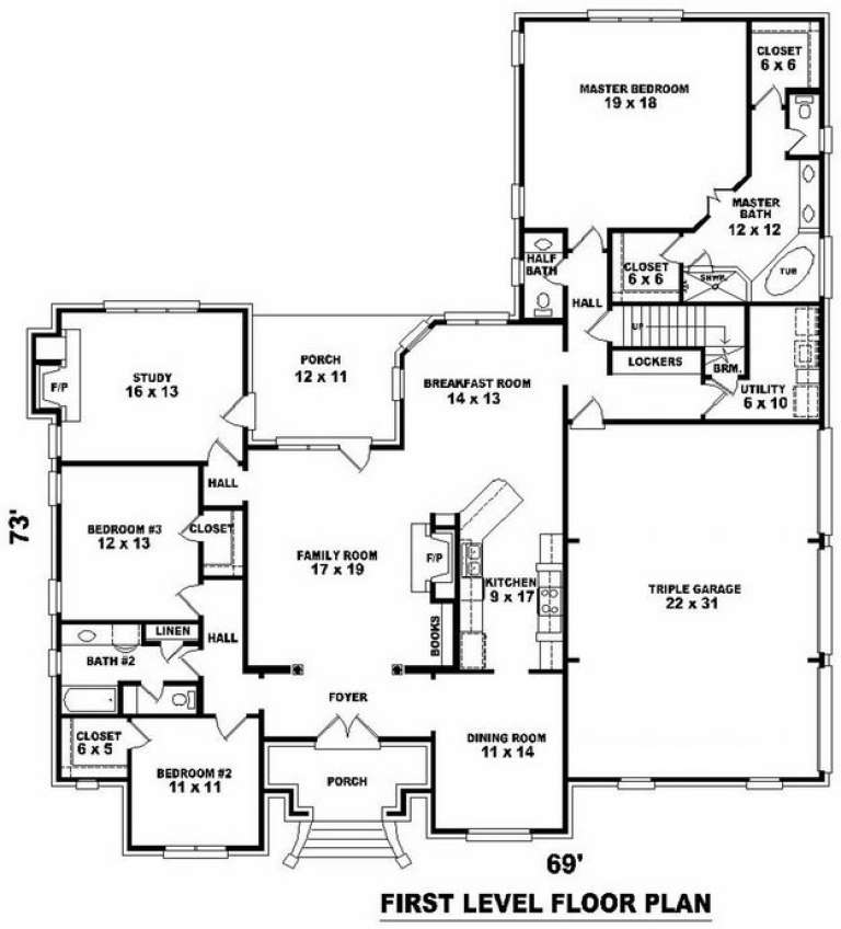 House Plan House Plan #9868 Drawing 1