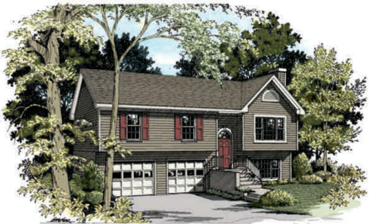 House Plan House Plan #987 Front Elevation