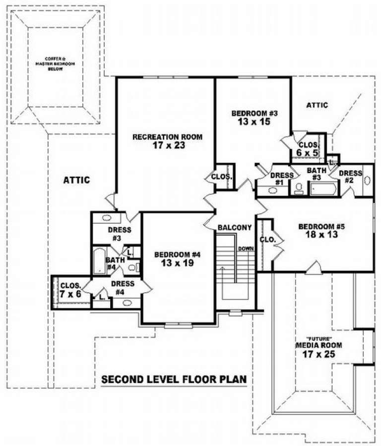 House Plan House Plan #9871 Drawing 2
