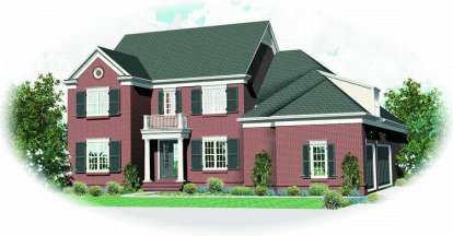 4 Bed, 4 Bath, 4742 Square Foot House Plan - #053-02001