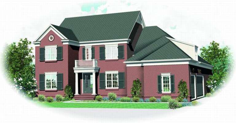 House Plan House Plan #9872 Front Elevation