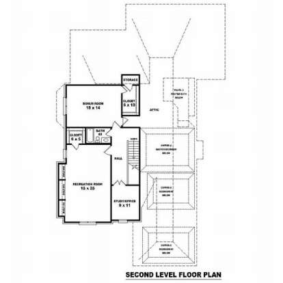 Floorplan 2 for House Plan #053-02005