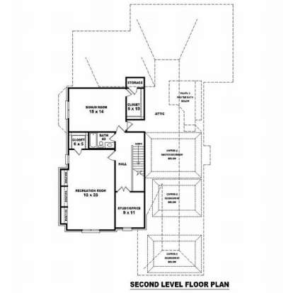 Floorplan 2 for House Plan #053-02005