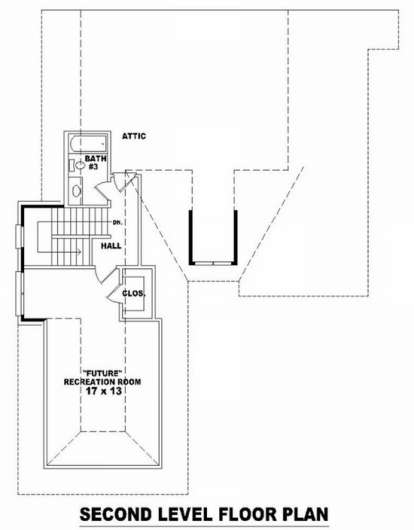 Floorplan 2 for House Plan #053-02008