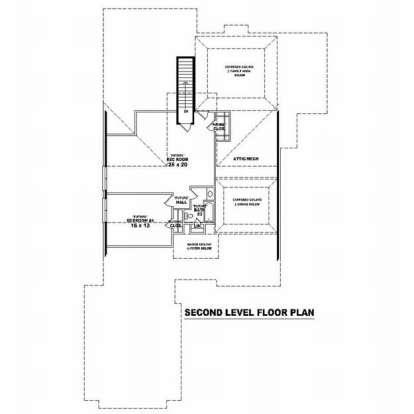 Floorplan 2 for House Plan #053-02010