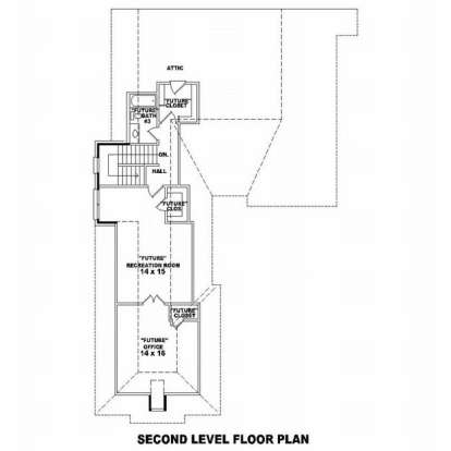 Floorplan 2 for House Plan #053-02011