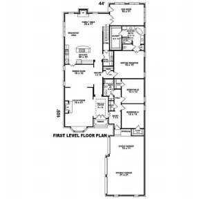 Floorplan 1 for House Plan #053-02014