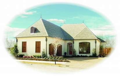 3 Bed, 3 Bath, 3438 Square Foot House Plan - #053-02018