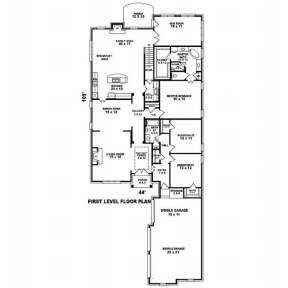 Floorplan 1 for House Plan #053-02022
