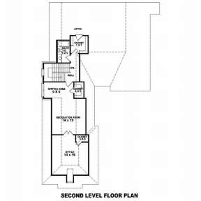 Floorplan 2 for House Plan #053-02025