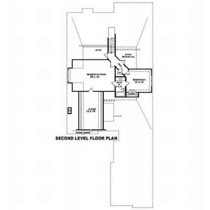 Floorplan 2 for House Plan #053-02026