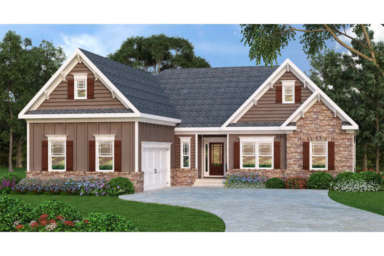 House Plan House Plan #99 Front Elevation 
