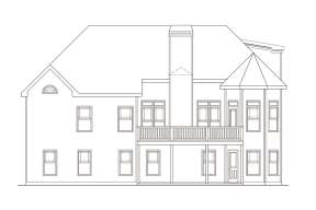 Craftsman House Plan #009-00082 Elevation Photo