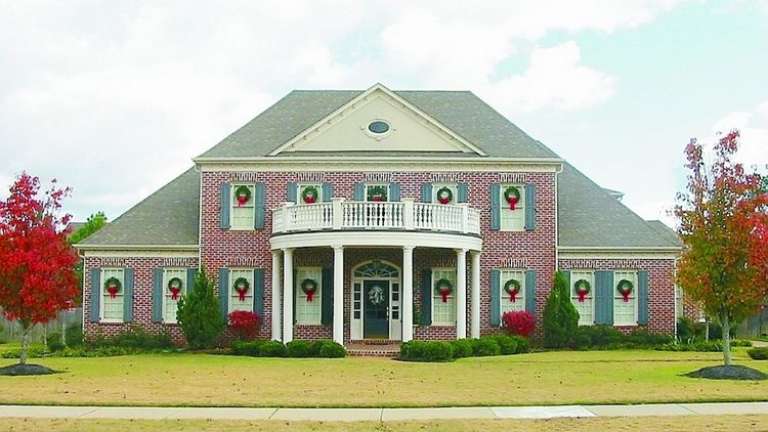 Traditional House Plan #053-02031 Elevation Photo