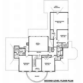 Floorplan 2 for House Plan #053-02031