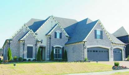 4 Bed, 3 Bath, 3568 Square Foot House Plan - #053-02032
