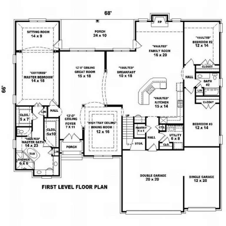 House Plan House Plan #9903 Drawing 1