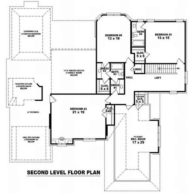 House Plan House Plan #9910 Drawing 2