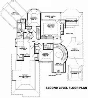Floorplan 2 for House Plan #053-02051