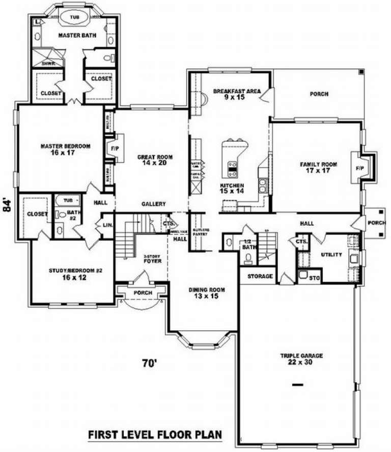 House Plan House Plan #9926 Drawing 1