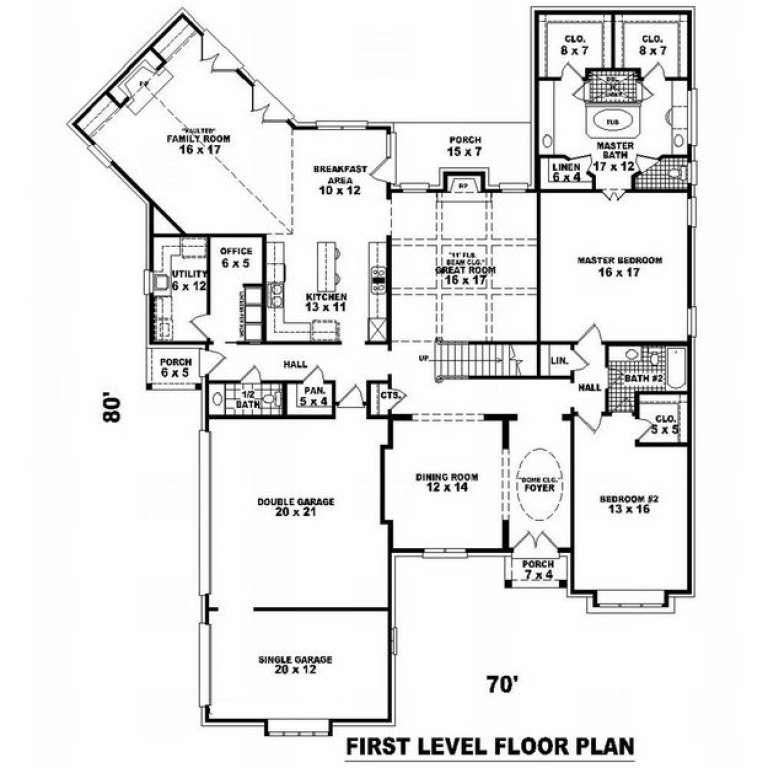 House Plan House Plan #9931 Drawing 1
