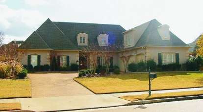French Country House Plan #053-02061 Elevation Photo